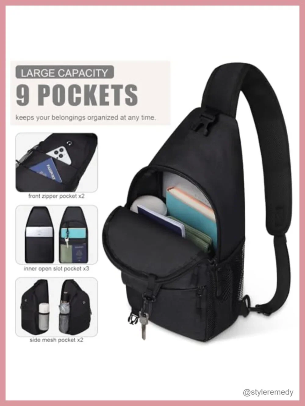N/A versatile crossbody